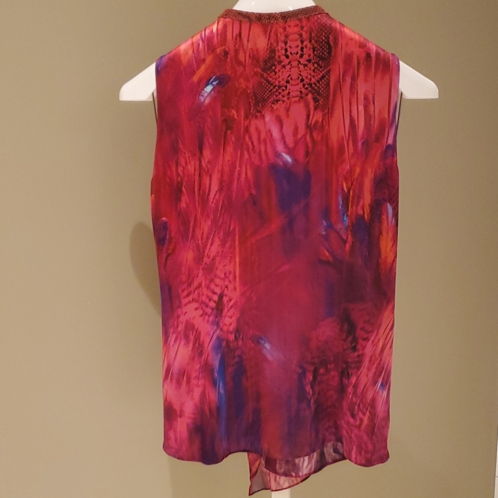 Elie Tahari Faya Silk Sleeveless Top NWT - Picture 10 of 10